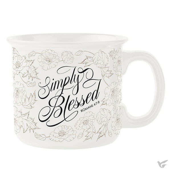 Productafbeelding: voorkant van Mug Simply Blessed