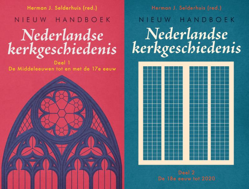 Productafbeelding: voorkant van Nieuw handboek Nederlandse kerkgeschiedenis