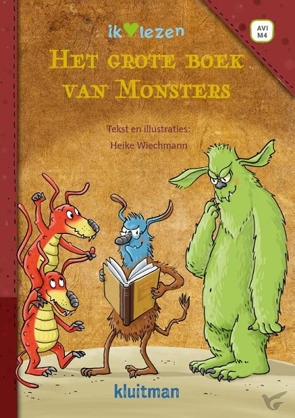 Productafbeelding: voorkant van Grote boek van monsters