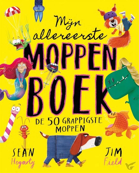 Productafbeelding: voorkant van Mijn allereerste moppenboek