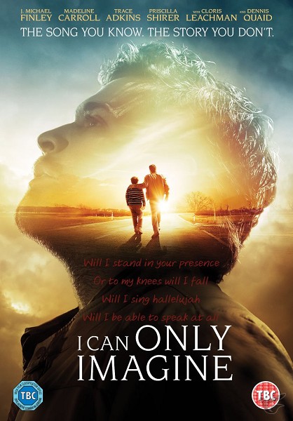 Productafbeelding: voorkant van I can only imagine (DVD) -English only