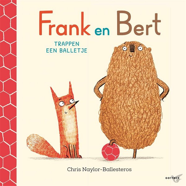 Productafbeelding: voorkant van Frank en bert trappen een balletje