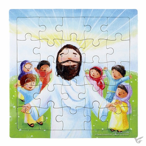 Productafbeelding: voorkant van Puzzle easter He is risen