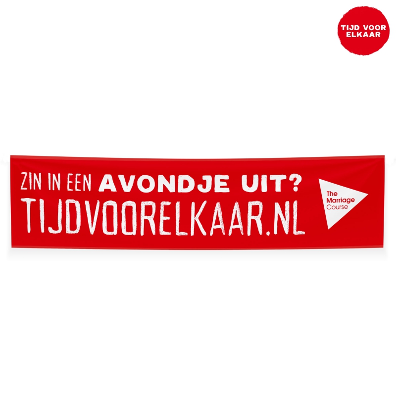 Productafbeelding: voorkant van Tijd voor elkaar Spandoek 