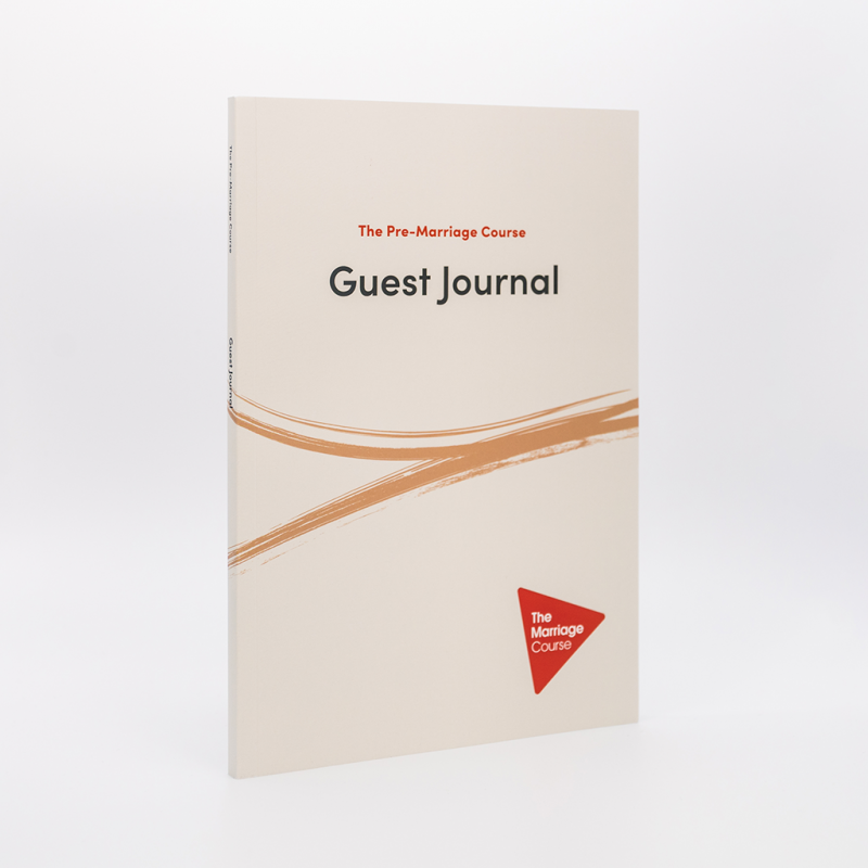 Productafbeelding: voorkant van Pre-Marriage Course Guest Journal 