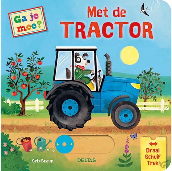 Productafbeelding: voorkant van Ga je mee? - Met de tractor