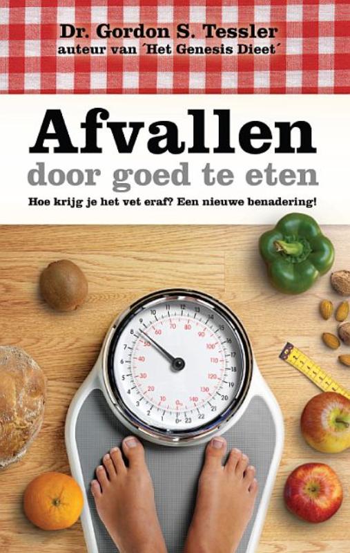 Productafbeelding: voorkant van Afvallen door goed te eten