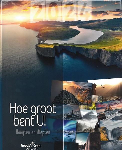 Productafbeelding: voorkant van Posterkalender Hoe groot bent U! 2025